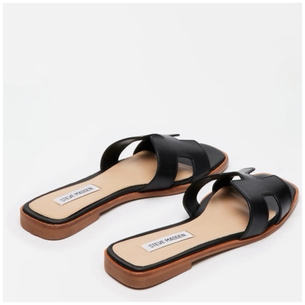 Steve Madden • HADYN BLACK LEATHER - Picture 5 of 8